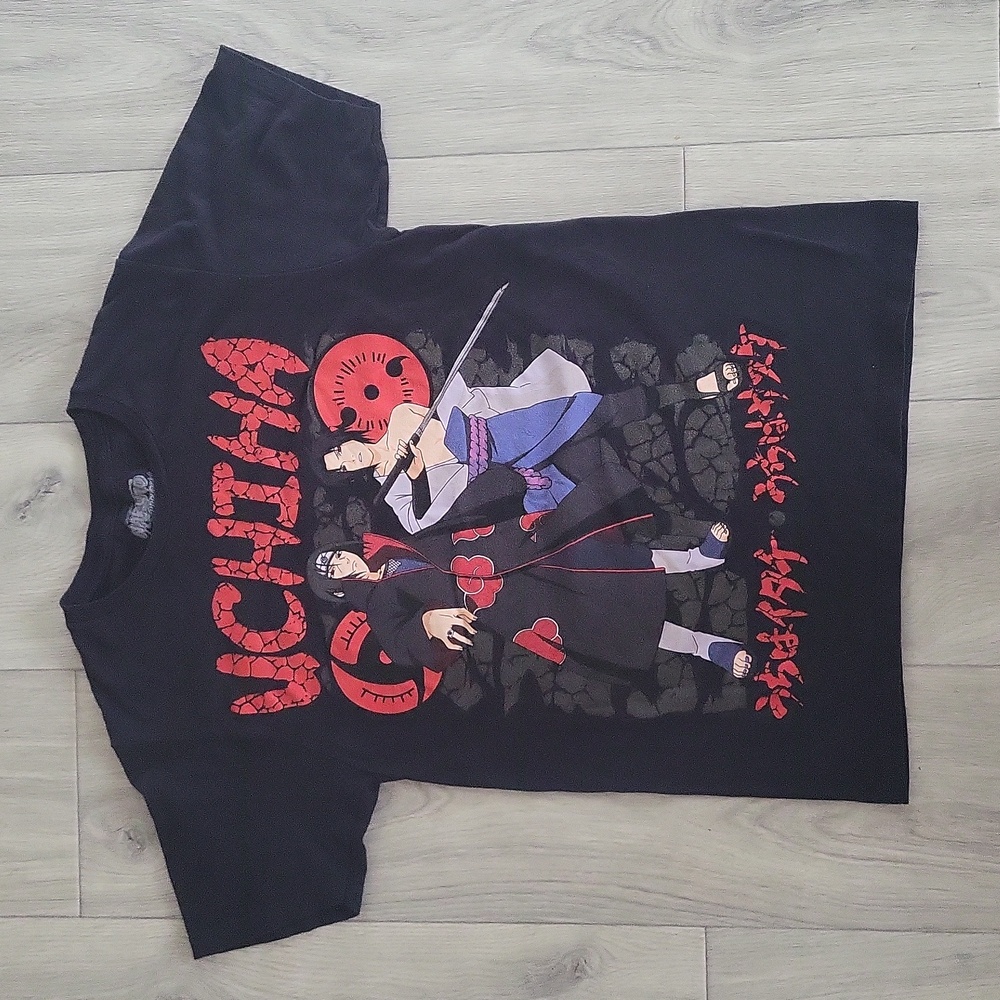 Naruto Shippuden Uchiha T-shirt, Size Men's Small